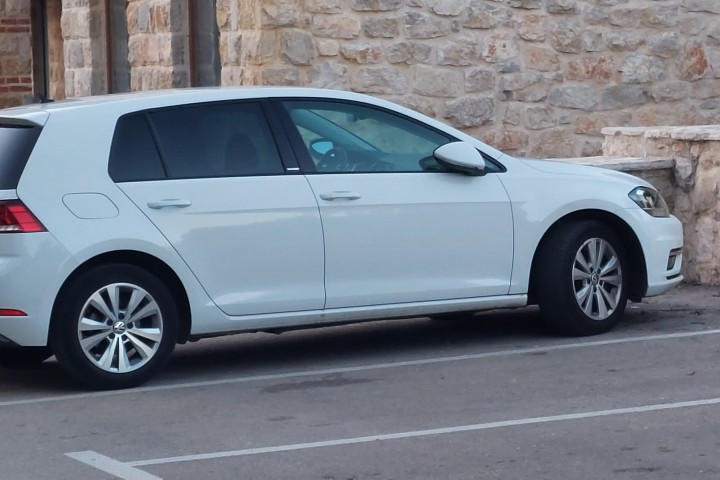 VW GOLF VII + DSG-White 