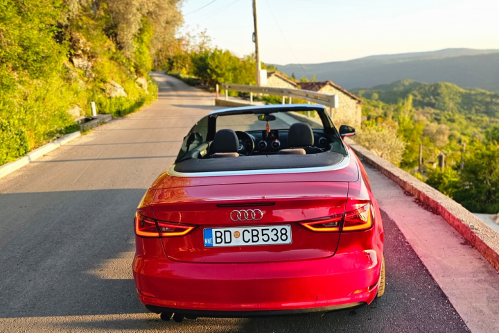 AUDI A3 CABRIO Red