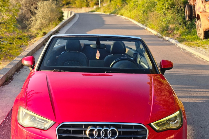 AUDI A3 CABRIO Red