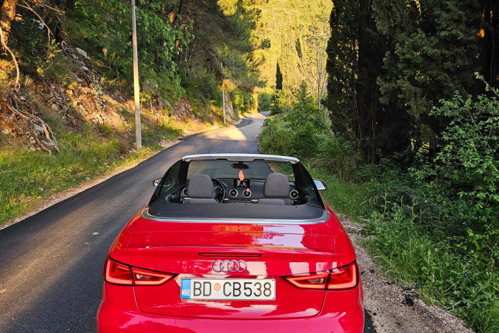 AUDI A3 CABRIO Red