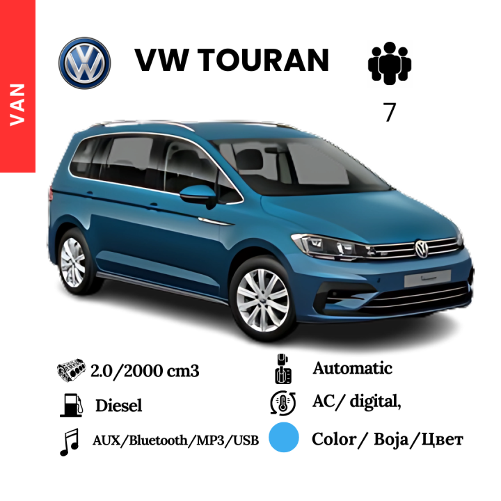 VOLKSWAGEN TOURAN 2.0